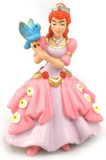Beeldje prinses met vogeltje