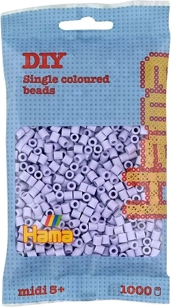 Hama Midi Beads Lilac 1000 pcs