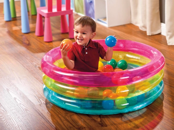 50 balles colorées pour un éveil sensoriel