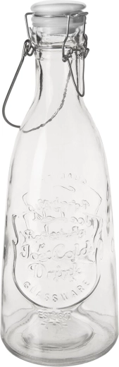 Bouteille en verre avec fermeture à clip 1,15 l