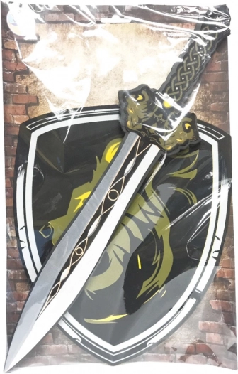 foam sword and lion shield