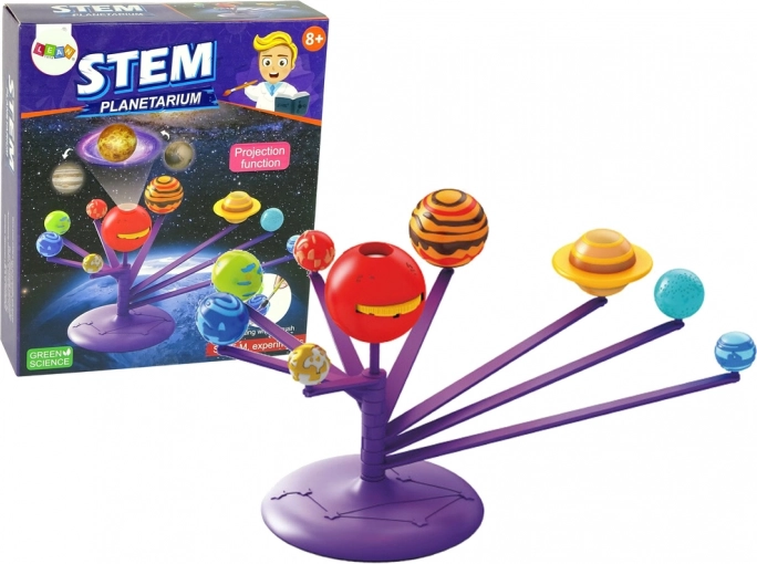 Onderwijskit bewegend planetarium om te schilderen