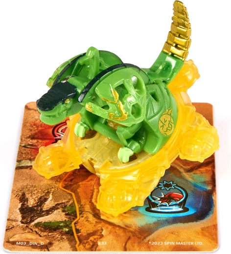 Spinning transformation on the game card