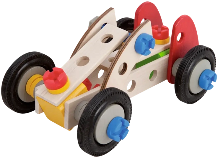 Screw-together construction for fine motor skills training