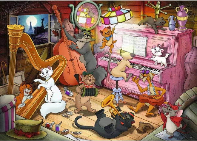 Ravensburger Puzzle Disney Aristocats 1000 Teile