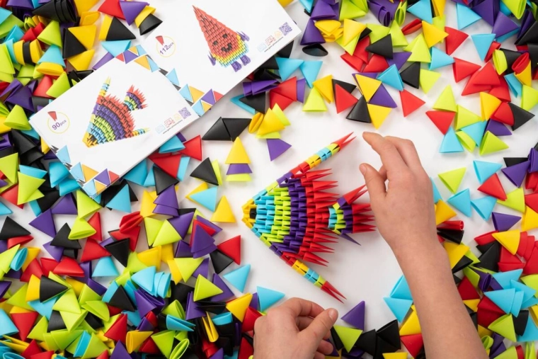 Learning through play with an idea booklet