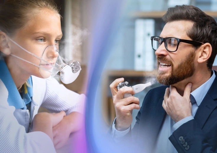 Traitement efficace avec MMAD <5 µm