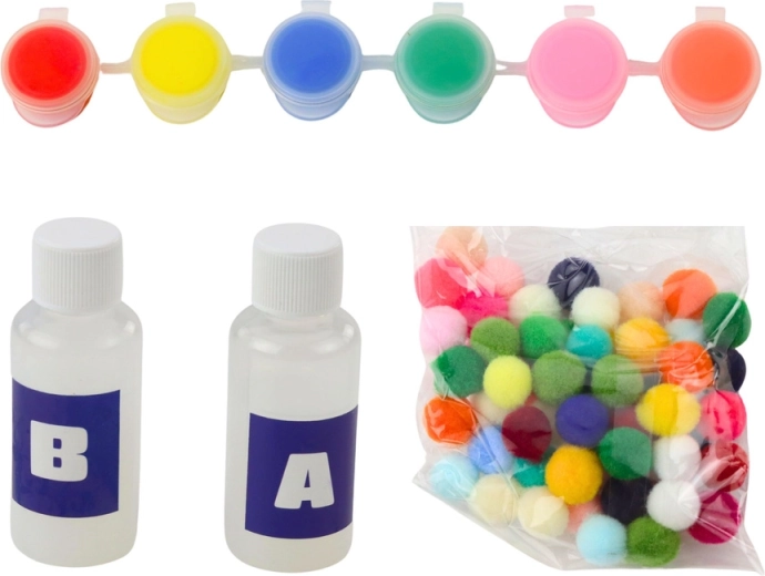 Easy mixing of gel A + B