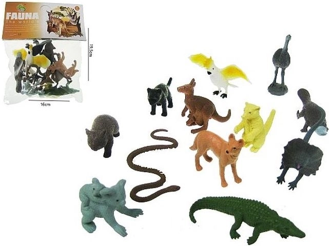 Set of Australian Wild Animal Figurines 6–8 cm
