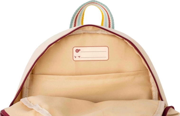 Praktische details: naamlabel en reflecterend element