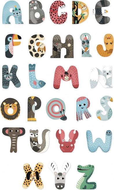 Vilac Tieralphabet - Buchstabe X