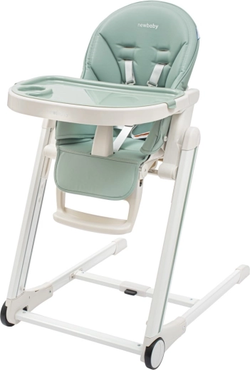 New Baby Muka High Chair, dusty green