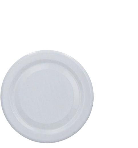 Set of Black Enamelled Lids 58 mm (10 pcs)