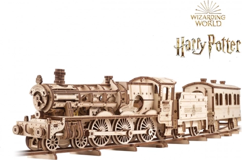 Houten mechanische 3D-puzzel UGEARS HARRY POTTER Zweinsteinexpres
