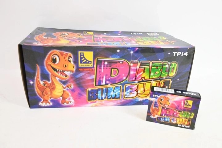 Diablotins éclatants Mega – billes pétarantes 24 pcs