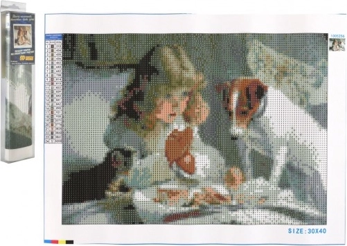 Diamantschilderen Wachten 30 × 40 cm