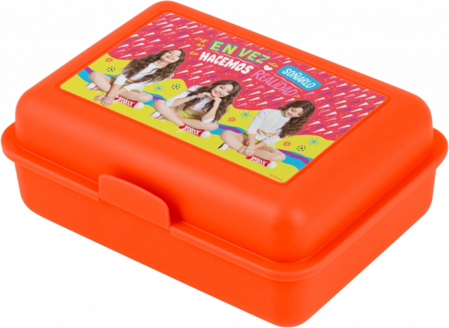 Plastic lunch box SOY LUNA with single latch