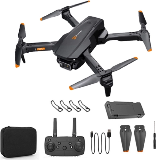 Drone pliable avec caméra Wi‑Fi 720p et télécommande
