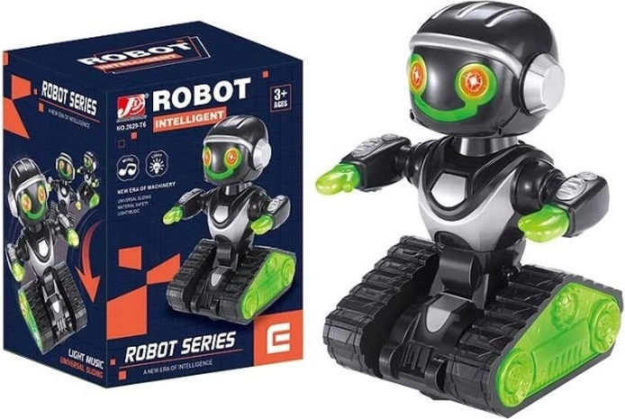 Rijdende robot met licht en geluid