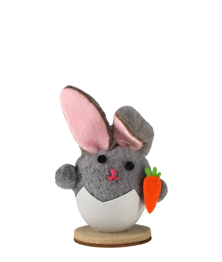Cute bunny in a shell