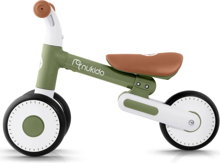 Super stabilité grâce aux trois roues en EVA