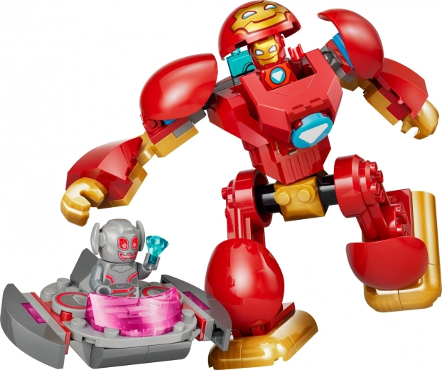 Poseable Iron Man mech for action play
