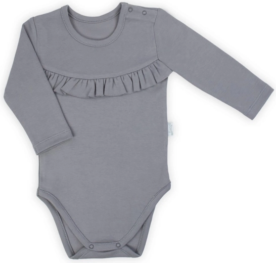 Babyromper met lange mouwen Nicol Sara grijs