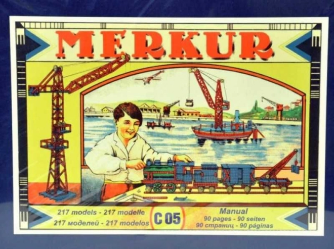 MERKUR Classic C05 construction set – 217 models
