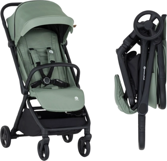 Petite&Mars sports stroller Flip matcha green
