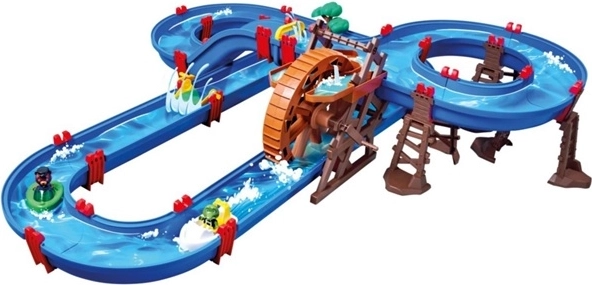 Large water wheel for a real “mill” effect