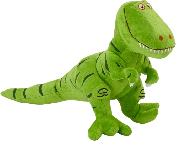 Dinosaure en peluche 70 cm x 40 cm, mascotte en peluche verte