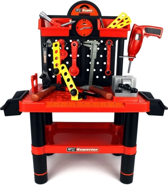 Kinderwerkbank Superior – Speelset met gereedschap