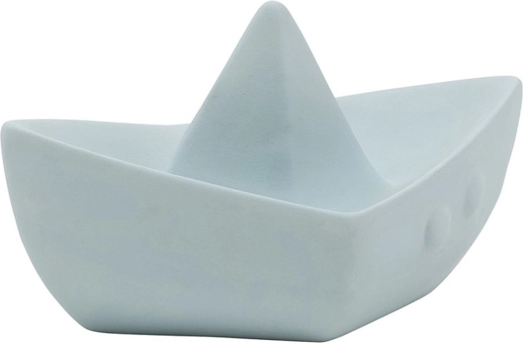 Nattou drijvend bootje voor in bad apricot 11 cm