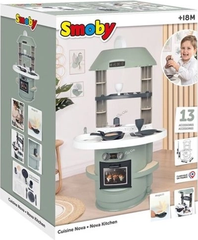 Smoby Nova kinderkeuken met elektronische geluiden