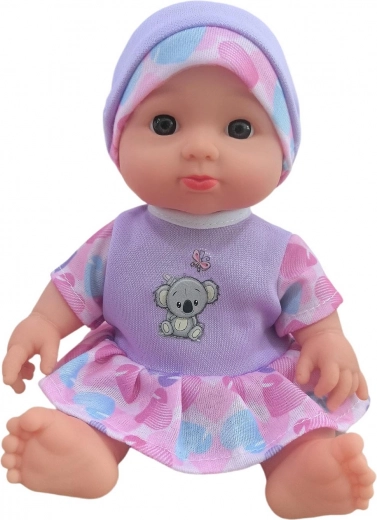 Baby doll purple 22 cm