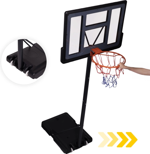 Adjustable height up to 305 cm