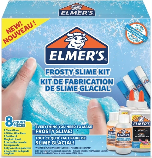 Elmer’s set voor het maken van winterse Frosty-slijm