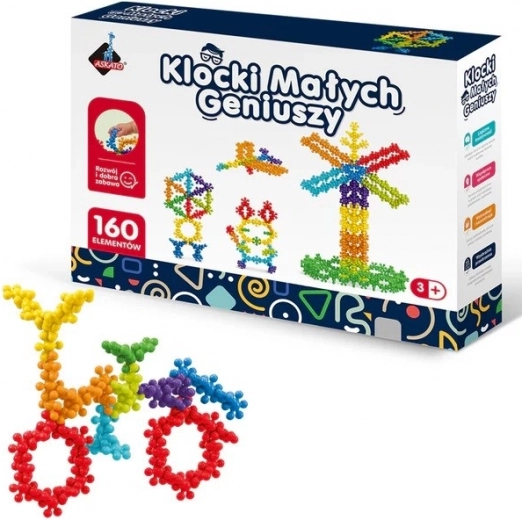 Blokjes van Kleine Genieën – bloemetjes en bolletjes, 160 delen