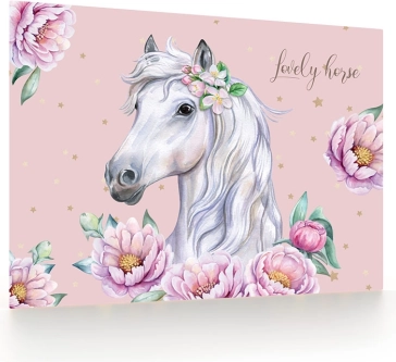 Table Mat Horse Romantic 60x40 cm