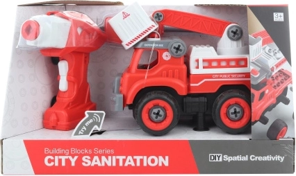 Screw-Together Remote-Controlled Fire Truck