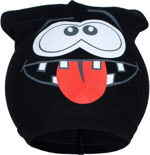 New Baby Smejko Spring Children's Hat, Black