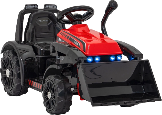 Kindertrekker met voorlader G320 – Rood