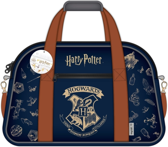 Harry Potter sac de sport bleu marine & or