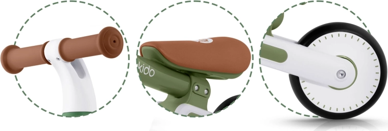 Selle réglable 25–28 cm – évolue avec l’enfant