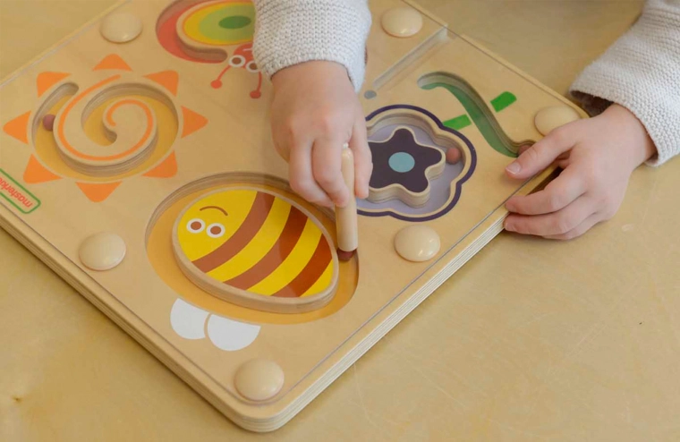 Cheerful themes that invite play