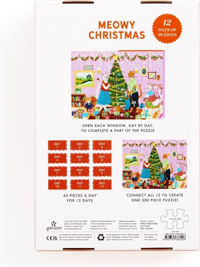 12 sections, one 500-piece image