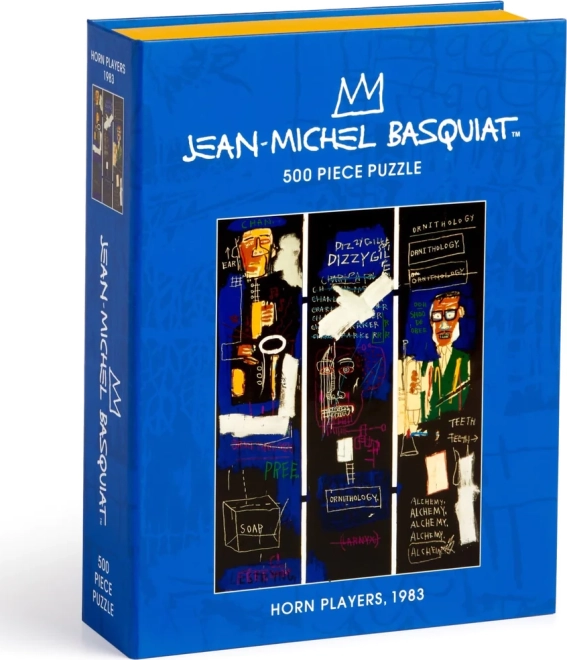 Puzzel Basquiat: Hoornspelers 500 stukjes