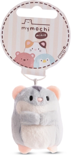NICI Anhänger MyMochi Hamster Shai grau 5 cm