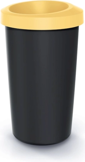 Compacta R Drop Waste Bin 25 l light yellow