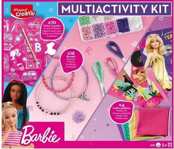 Activités créatives Barbie – kit créatif 3-en-1